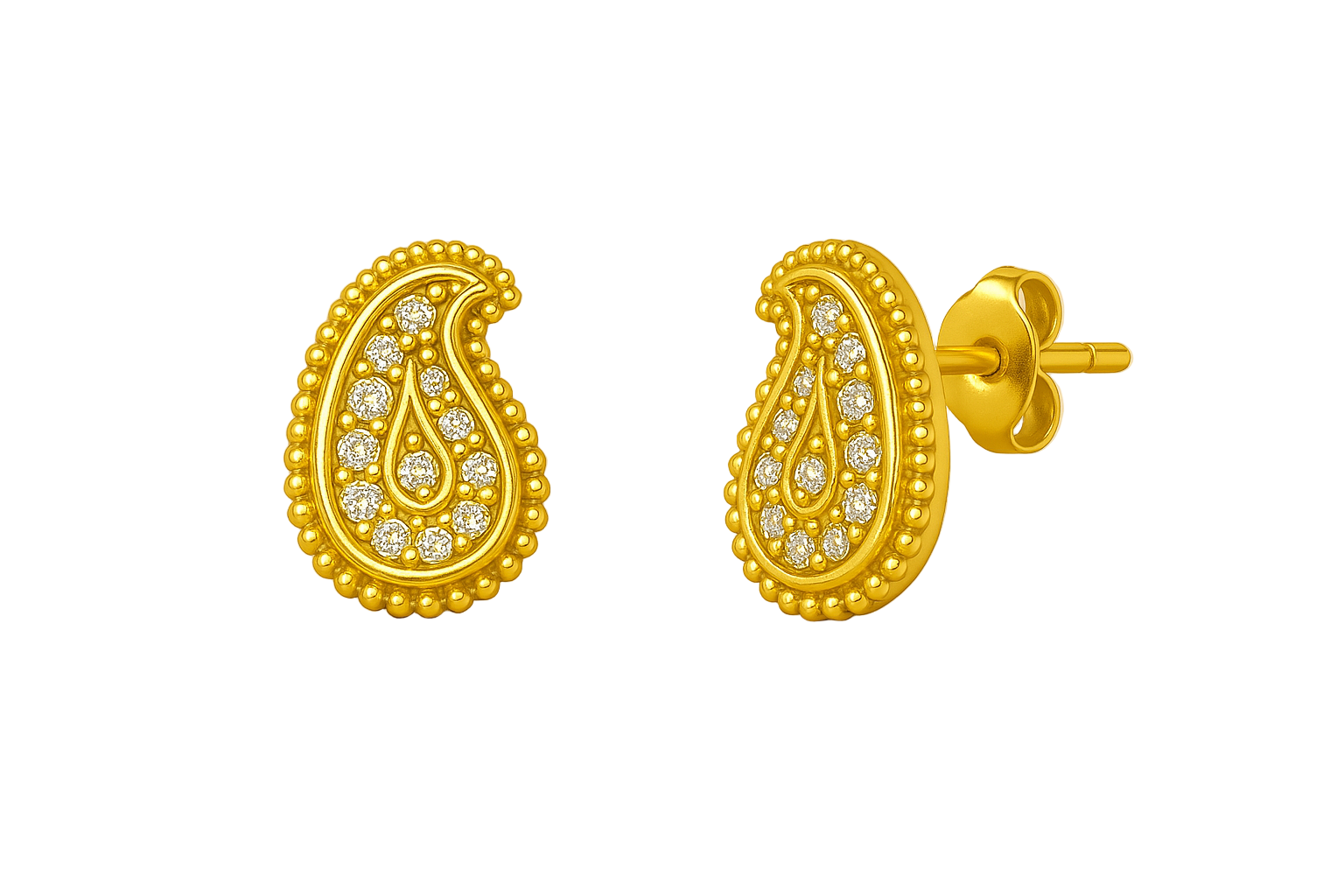 ICED PAISLEY // STUDS - PRE ORDER